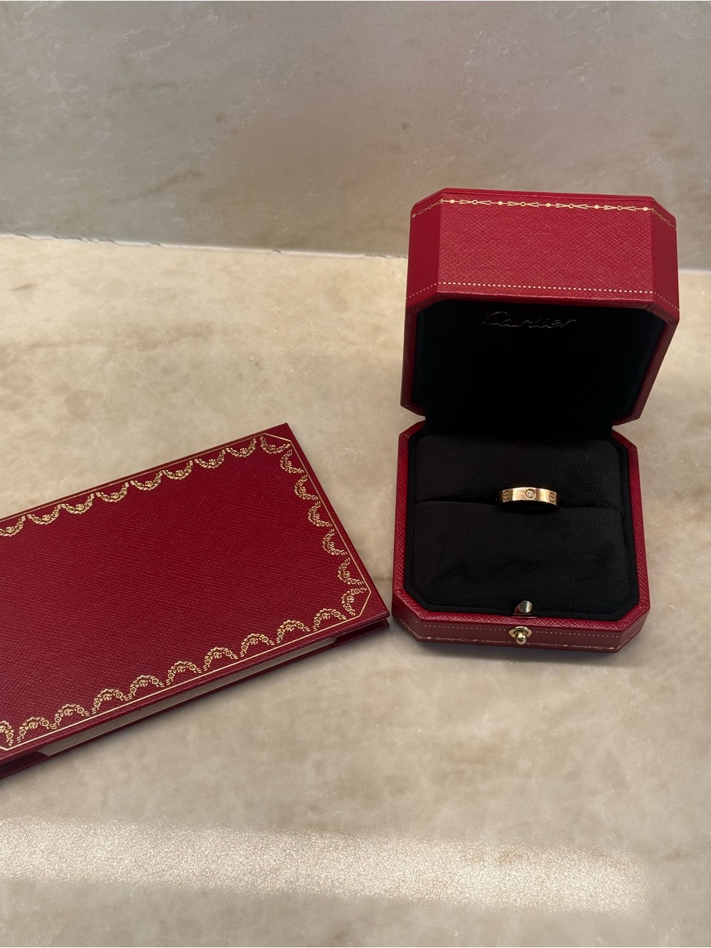 Cartier Rose Gold Love Band with Screw Motif - Picture 2 of 4